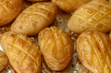 delicious baked potatoes in the kitchen 3