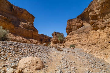 Sesriem canyon in Namib Naukluft national park, Namibia