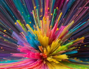 explosion de couleurs