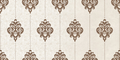 Beige and brown elegant natural marble background with veins. High Resolution. 3D Rendering