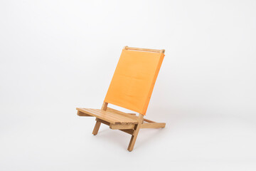 a portable camping chair1 - obrazy, fototapety, plakaty