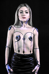Girl android