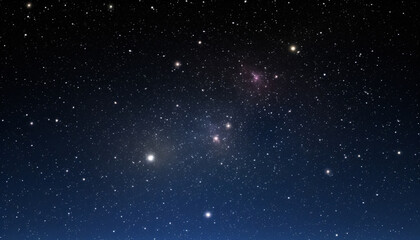 Glowing star trail illuminates the dark night sky generated by AI