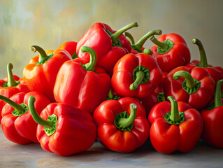 Red peppers 