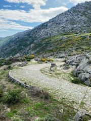 Calzada romana puerto del pico barranco de las cinco villas 2024