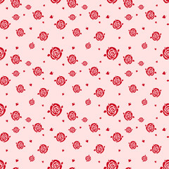 seamless rose pattern 