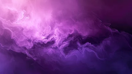 Foto op Canvas Purple Wallpaper, Realistic, HD - generative ai © Nia™