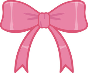 Colorful bow flat icon cartoon PNG