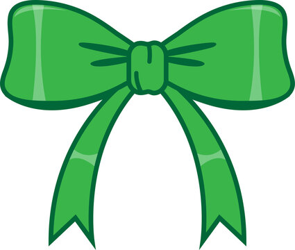 Colorful bow flat icon cartoon PNG