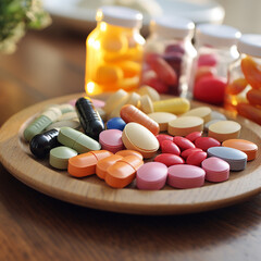 Various dietary supplements for health and beauty