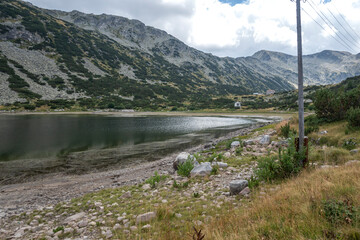 Landscape of Rila mountain near The Fish Lakes, Bulgaria