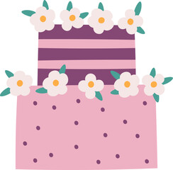 Cake With Flowers