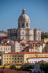 Obraz premium Beautiful views and architecture in Lisbon's old city.