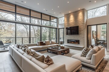 Elegant and comfortable living room