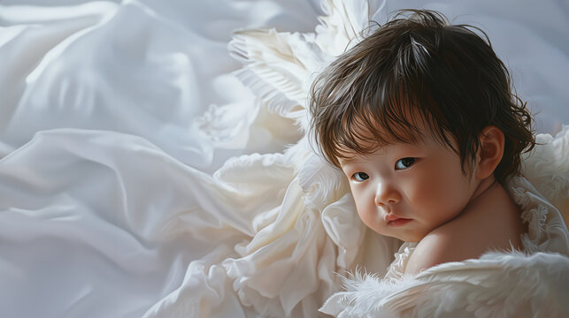 ベビーエンジェルのイメージ - image of Baby Angel - No1-12 Generative AI