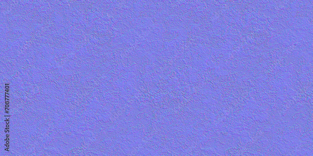 Poster Seamless rough plaster, concrete or stucco wall normal map background texture. Realistic rusted corroded 8k game or architecture design height bump mapping material shader repeat pattern 3D rendering.