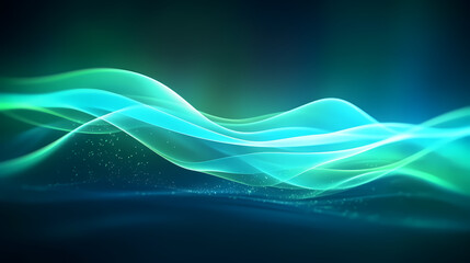 Technology abstract line background and light effect, technology-sense background material