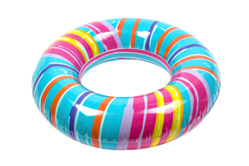 Inflatable swim ring, cut out - stock png.