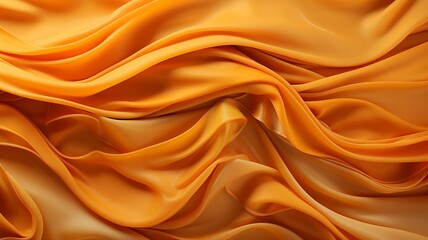 Golden Textured Fabric Backdrop - AI Generative