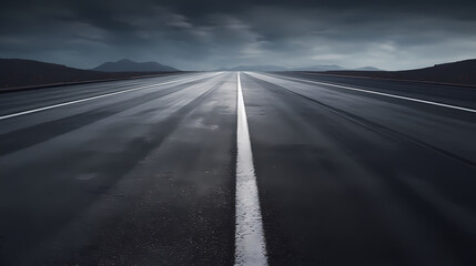 Naklejka premium Abstract line art background, technological background