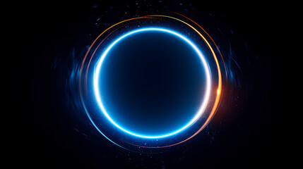 Obraz premium Abstract line art background, technological background