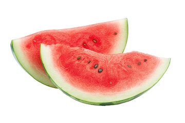 Watermelon, cut out - stock png.