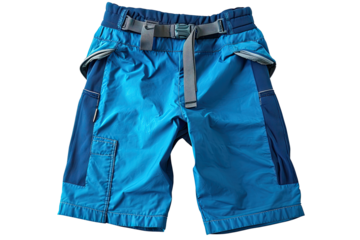 Hiking shorts for trekking, cut out - stock png.