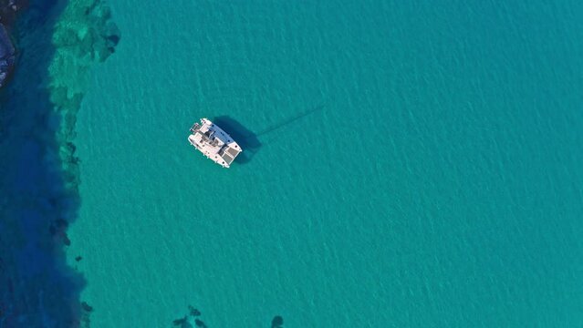 Luxury vacation in Greece Mediterranean sea of Ionian islands. Zakynthos coast