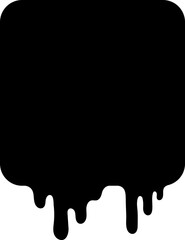 Melted Chocolate Drop