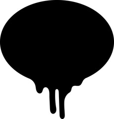 Melted Chocolate Drop