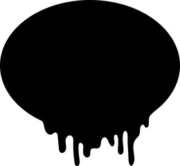 Melted Chocolate Drop