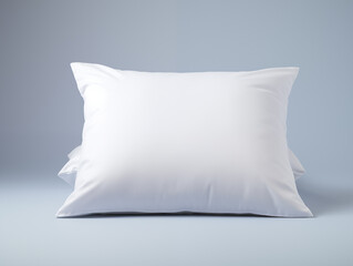 square pillow mockup, white sofa cushion