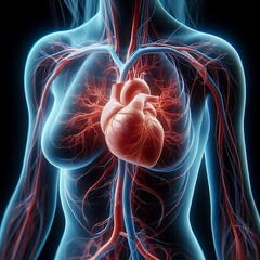 Heart, internal system of the human body