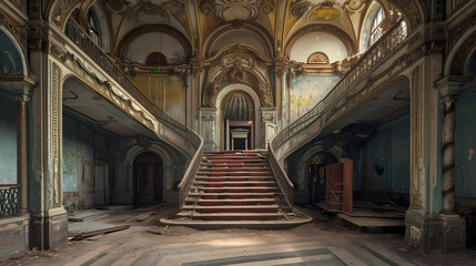 An abandoned opera house