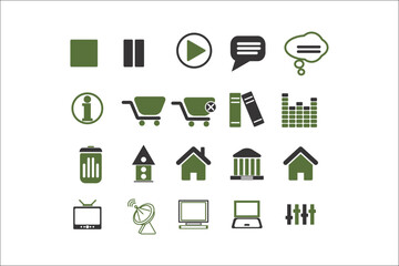 Professional Business Icons Collection for Elegant Designs