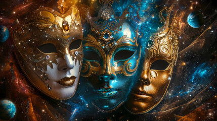 Masks celestial elements