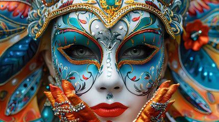 Masks inspired by various cultures