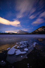 Starry Night in Banff Canada