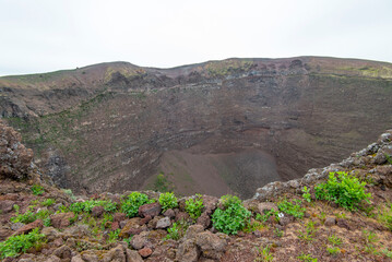Crater of Vesuvius - Italy