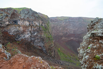 Crater of Vesuvius - Italy