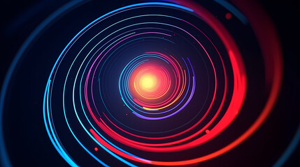 Modern digital abstract 3D background, can be used to describe network, process flow, digital storage, science, education etc.