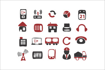 Professional Business Icons Collection for Elegant Designs