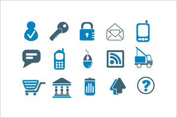 Professional Business Icons Collection for Elegant Designs