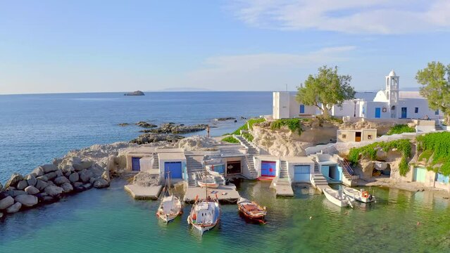 Greece travel destination. Cyclades island