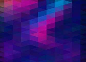Obraz premium abstract dark color background with triangles, polygonal background