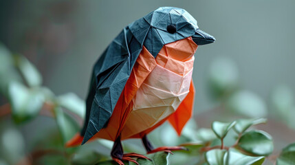 Peach Penguin Origami: Japanese Fable Craft