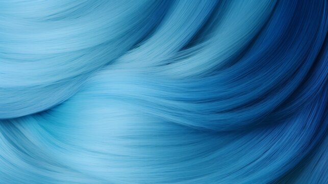 Azure blue gradient, seamless captivating blend © Cloudyew