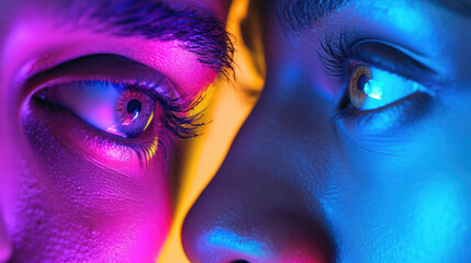 Composite of Portraits With Varying Eyes