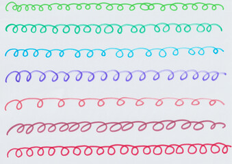 手書きのペン素材