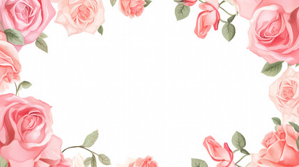 Beautiful pink rose bouquet flowers background, symbol of Valentine's Day, wedding, love